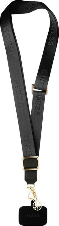 Immagine prodotto Guess Tracolla in nylon con charm - nero