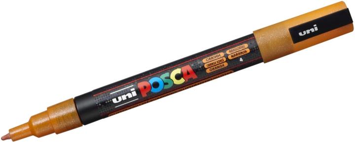 Actual product image Posca Marker PC-3M round tip (Glitter Orange, 1.30 mm, 1 x)