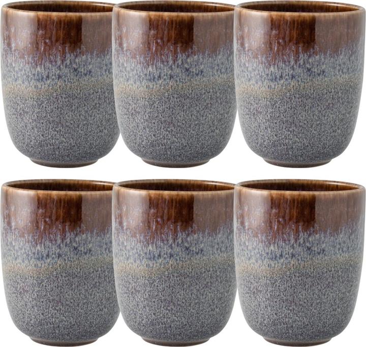 Like. by Villeroy & Boch like Villeroy & Boch Lave beige Becher ohne Henkel Set 0,4 l Set6 (400 ml, 1 x)