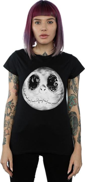 Image du produit Disney - T-shirt NIGHTMARE BEFORE CHRISTMAS JACK MOON FACE - Femme (L)