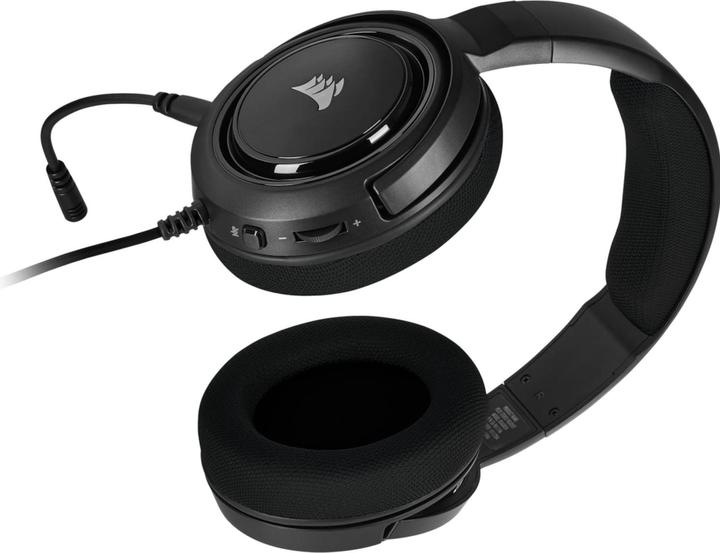 Produktbild Corsair HS35 SURROUND v2 Headset Wired Head-band Gaming Black (Kabelgebunden)