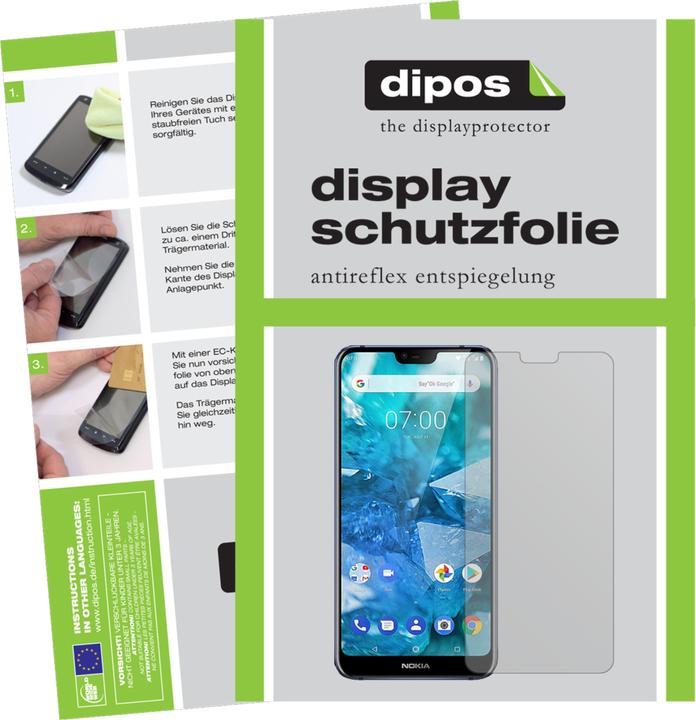 Produktbild Dipos Displayschutzfolie Antireflex (4 Stück, Nokia X7)