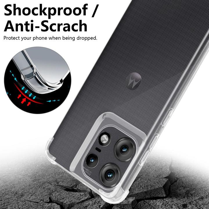 Image du produit Cadorabo Coque pour Motorola Moto Edge 50 Pro TPU Ultra Slim AIR (Motorola Edge 50 Pro)