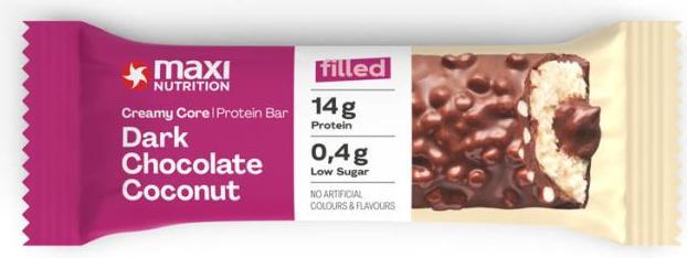 Produktbild Maxi Nutrition Creamy Core Bar Dark Coconut (Schokolade, Kokosnuss, 1 Stk., 45 g)
