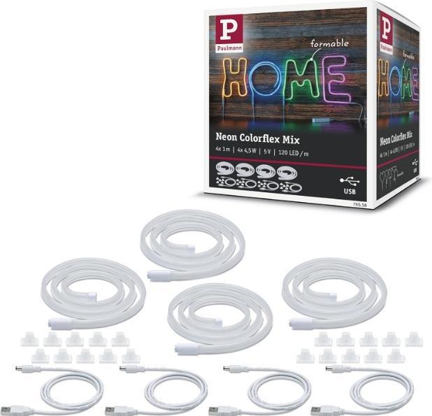 Actual product image Paulmann Colorflex (Red, 100 cm, Indoor)