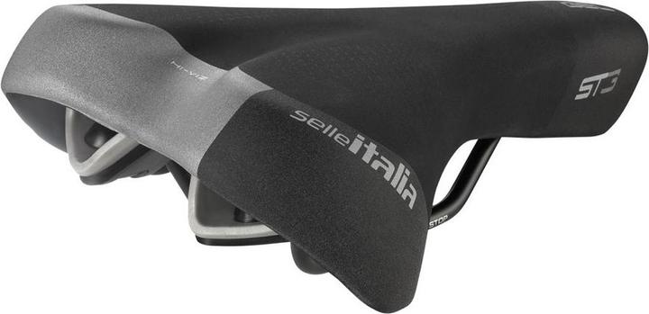 Actual product image Selle Italia Saddle Sportouring St 3 S (S1), Fec Alloy Rail, Light Gel