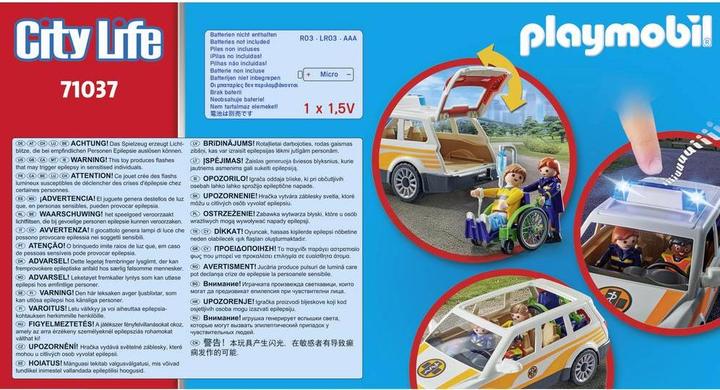 Actual product image Playmobil Emergency doctor car (71037, Playmobil City Life)