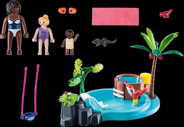 Productafbeelding Playmobil Kinderzwembad met whirlpool (70611, Playmobil familieplezier)