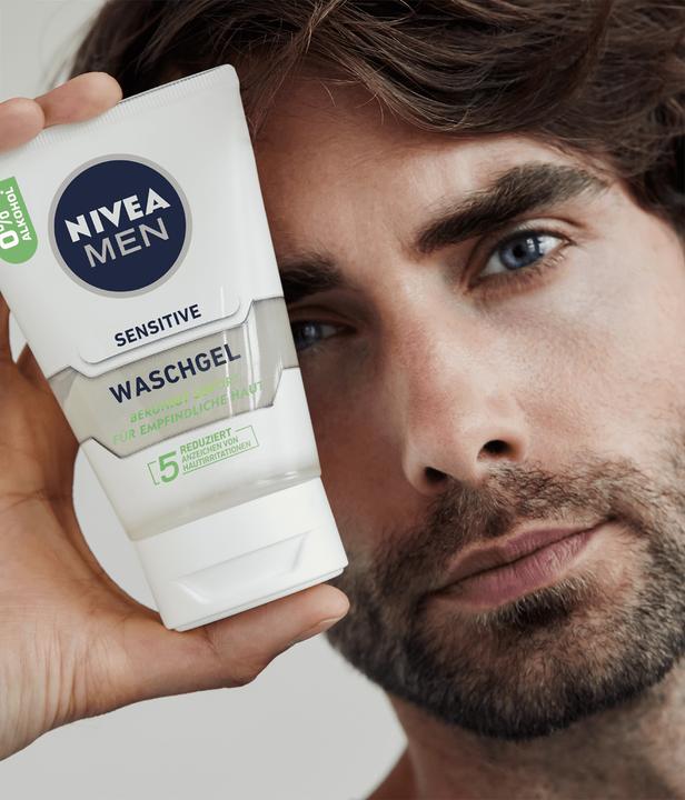 Produktbild Nivea Men Sensitive Gesichtsreinigung (Gel, 100 ml)