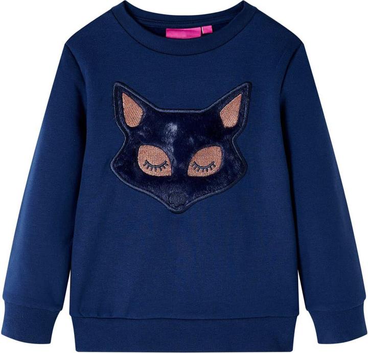 Produktbild VidaXL Kinder-Sweatshirt Marineblau 104,Material: 95 % Baumwolle. 5 (104)