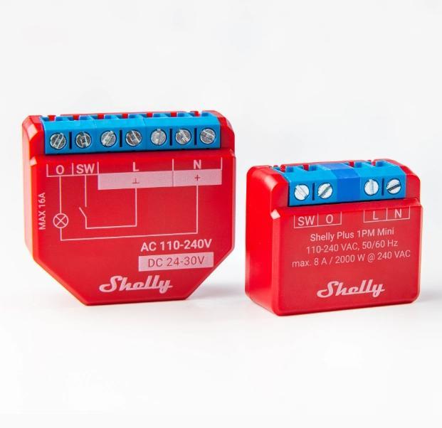 Immagine prodotto Shelly Plus 1PM Mini (Attuatore dell'interruttore)