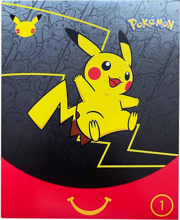 Image du produit Pokémon 25th Anniversary McDonalds Promo Booster 2021 (Anglais, Pack de boosters)