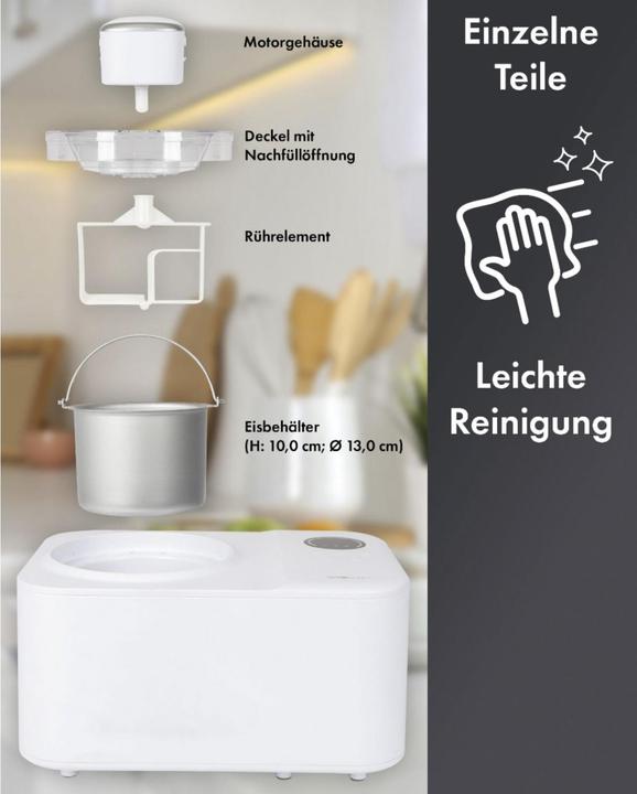 Actual product image Clatronic Clat ice cream maker ICM 3784