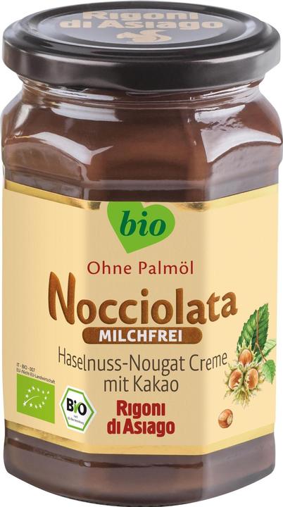 Immagine prodotto Rigoni di Asiago Crema di torrone alla nocciola Nocciolata con cacao biologico (350 g)