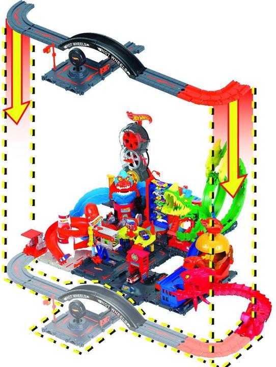 Actual product image Hot Wheels City Track Pack