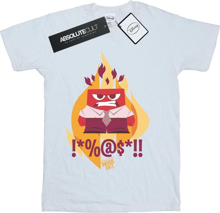 Actual product image Disney Boys Inside Out Fired Up T-Shirt (140, 146)