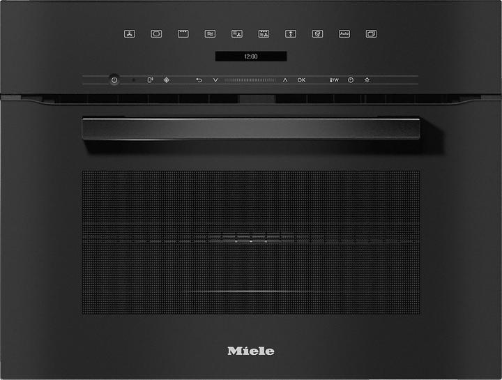 Miele Kompakt-Backofen mit Mikrowelle im perfekt kombinierbaren Design mit Automatikprogrammen u. Ko
