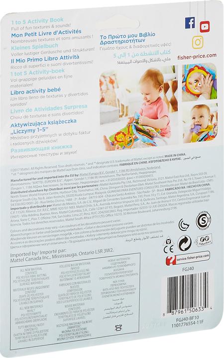 Actual product image Fisher-Price Kleines Spielbuch (German)