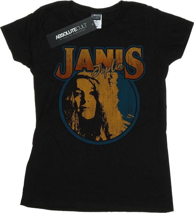 Produktbild Janis Joplin Distressed Circle TShirt (S)