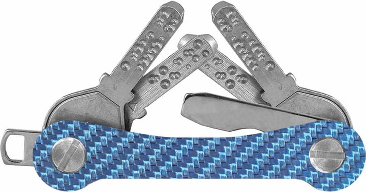 Actual product image Keycabins Key organizer KCCS1.3 Carbon S1 light blue