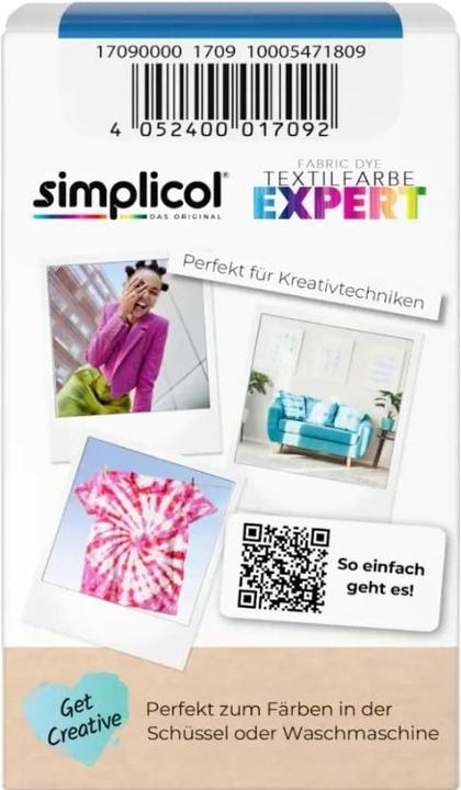 Image du produit Simplicol Peinture pour textile expert (Bleu gentiane, 150 ml)