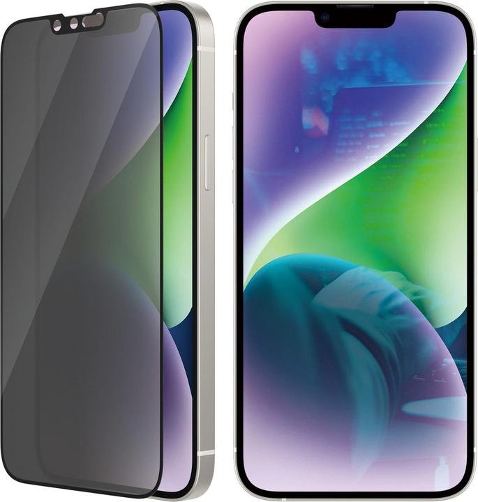 Actual product image PanzerGlass Screen Protector Ultra Wide Fit Privacy iPhone 14 Plus (1 Piece, Apple iPhone 13 Pro Max, Apple iPhone 14 Plus)