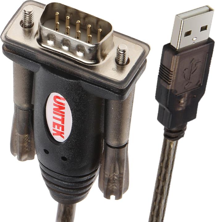 Actual product image Unitek Y-105 USB v. 1.1. RS232 Black Cable interface/adapter (1.50 m)
