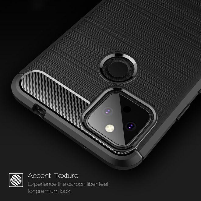 Produktbild MU Style Carbon Fiber TPU Softcase Series (Google Pixel 5a)