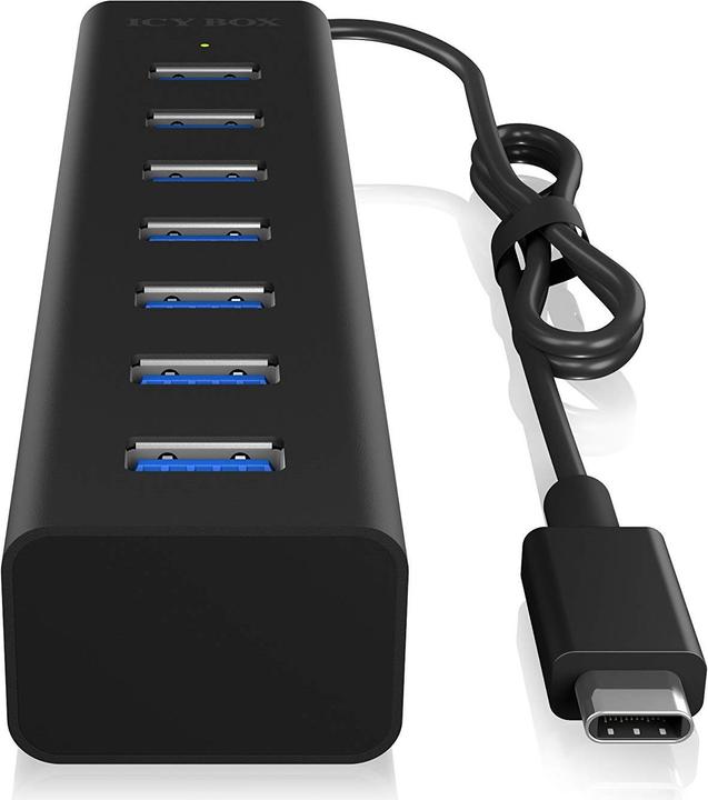 Image du produit Icy Box Ib-Hub1700-C3 (USB-C, 7 Ports)