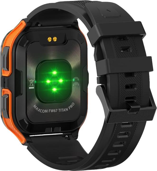 Immagine prodotto Maxcom Smartwatch Fit FW67 Titan pro arancione (44 mm)