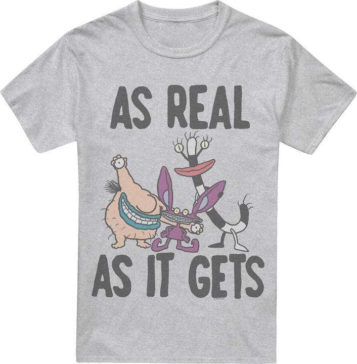 Immagine prodotto Aaahh!!! Real Monsters As Real As It Gets Maglietta Uomo (XL)