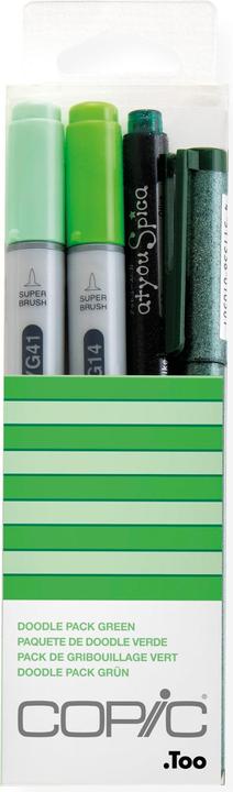 Immagine prodotto Copic Doodle Pack verde (Grigio, 4 x)