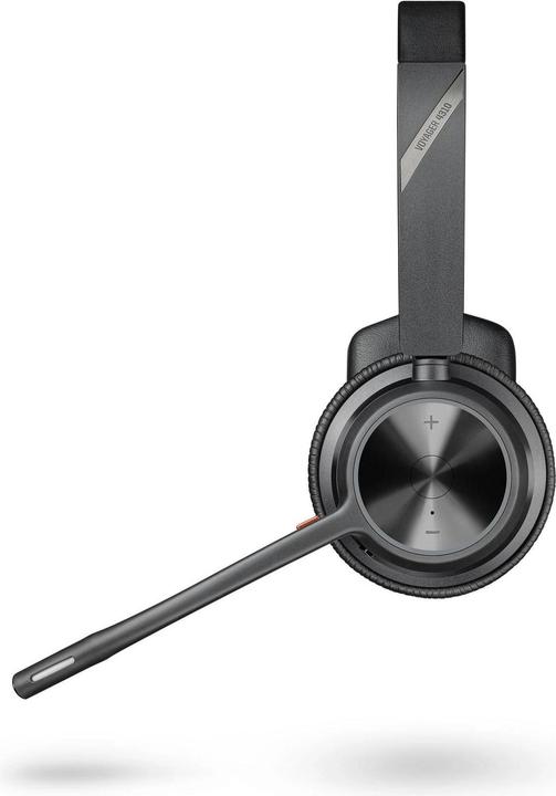 Actual product image Poly HP Voyager 4310-M Microsoft Teams Certified USB-C Headset with charge stand, Sans fil, Bureau/C (Wireless, USB-C)