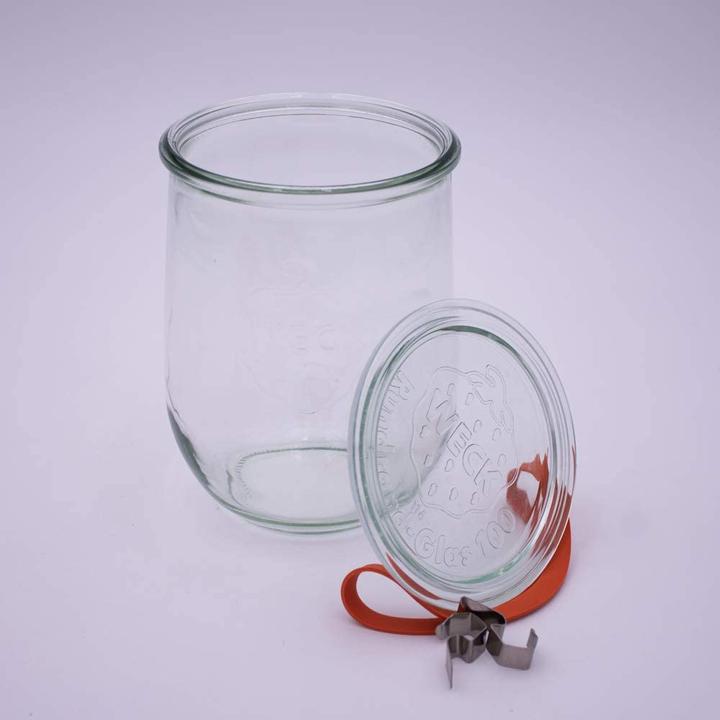 Produktbild Flaschenbauer.de 12er Set 1L, Einmachgläser (12 Stk., 1 l)
