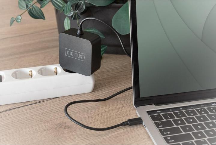 Immagine prodotto Digitus Caricabatterie per notebook Alimentazione USB-C 65W PD3.0 DA-10071 1,2 m, nero (65 W)