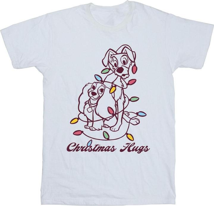 Produktbild Disney Lady And The Trump Christmas Hugs TShirt (XXL)