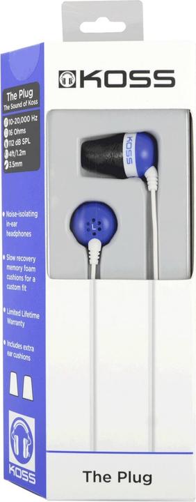 Actual product image Koss The Plug (NC, Cable)