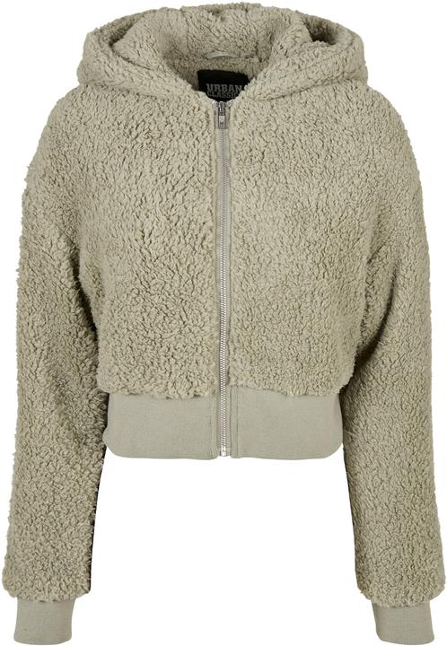 Urban Classics Ladies Short Oversized Sherpa Jacket