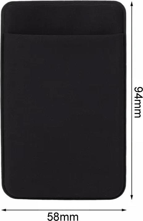 Image du produit Out of the blue Appareil mobile support de carte de crédit autocollant Black (Apple iPhone 15)