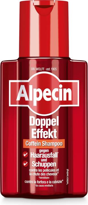 Alpecin Doppel Effekt Coffein-Shampoo (200 ml, Flüssiges Shampoo)