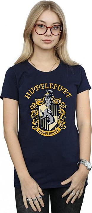 Image du produit T-shirt en coton pour dames et demoiselles de Hufflepuff (L)