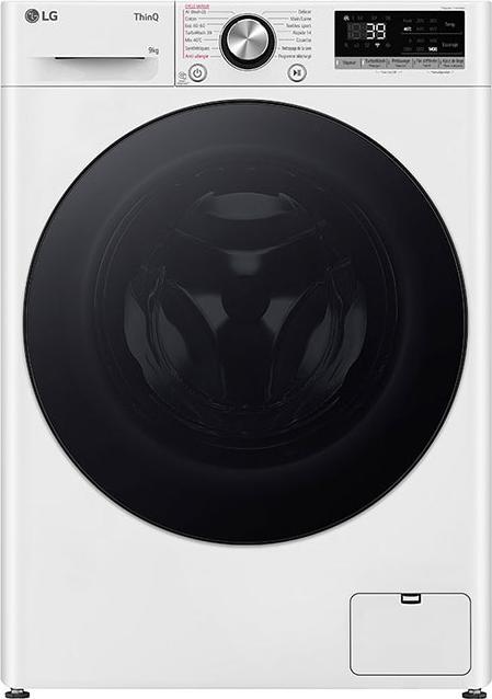 LG LAVE-LINGE FRONTAL F94R76WHST 9KG 1400T DIRECT DRIVE (9 kg, Links)