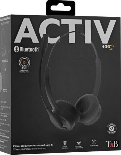Immagine prodotto T'nB Cuffia professionale TNB Activ 400S (Senza fili, USB-C)
