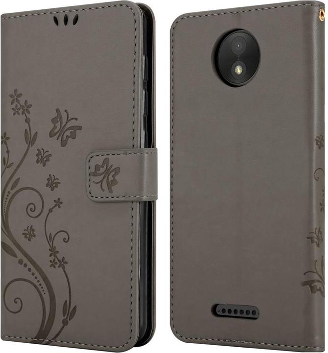 Produktbild Cadorabo Flower Book Cover (Motorola Moto C)