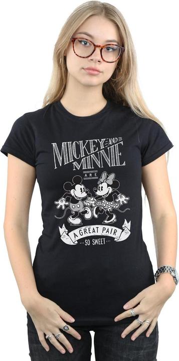 Immagine prodotto Disney Mickey And Minnie Mouse Great Pair Maglietta Donna (L)