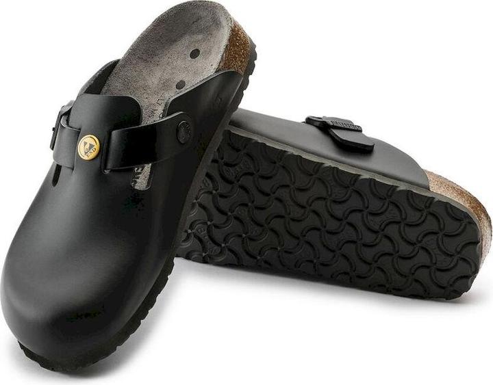 Immagine prodotto Birkenstock Boston ESD in pelle naturale stretta (40)