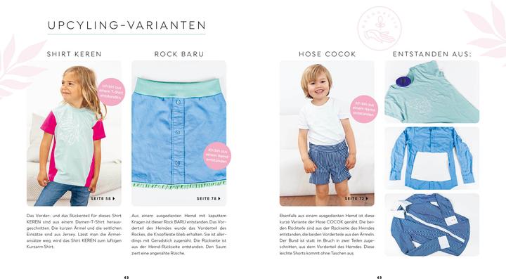 Produktbild Einfach nachhaltig nähen – Babys & Kids (Deutsch, Katja Czajkowski, 2020)