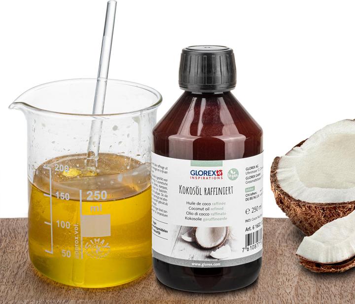 Produktbild Glorex Kosmetiköl Kokos raffiniert 250 ml (Körperöl, 250 ml)