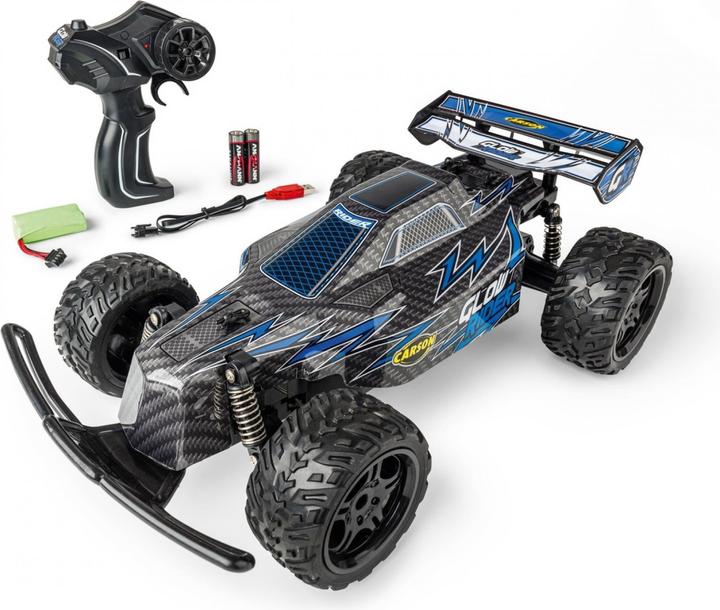 Carson 1:12 Glow Rider 2.4GHz 100% RTR blau
