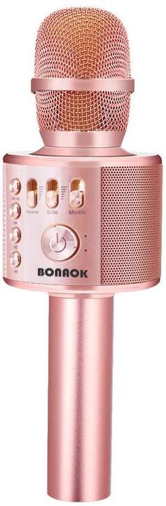 Image du produit Bonaok Microphone karaoké Bluetooth